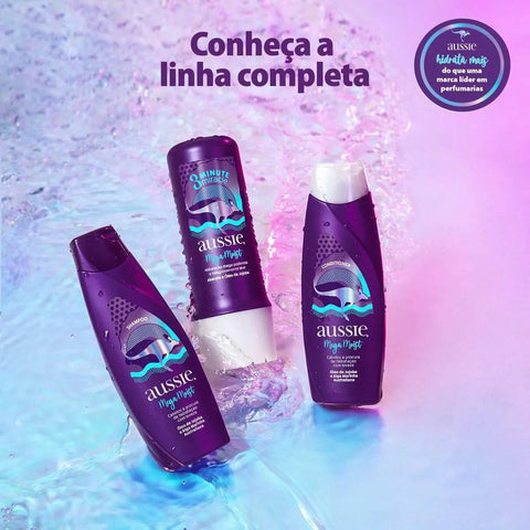 Condicionador Aussie Mega Moist 360Ml