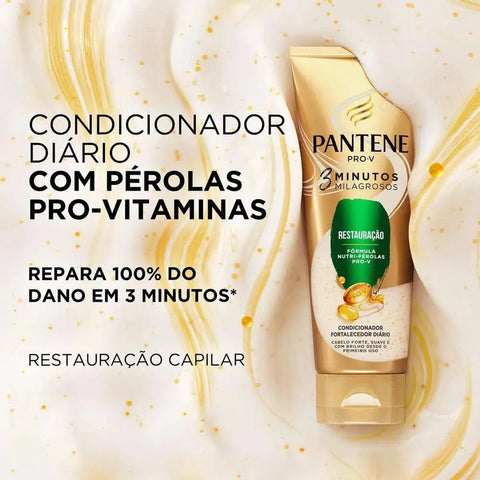 Condicionador Pantene 3 Minutos Milagrosos Restauração 170Ml