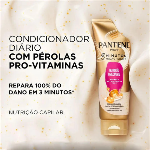 Condicionador Pantene Pro-V 3 Minutos Milagrosos Liso Extremo 170Ml