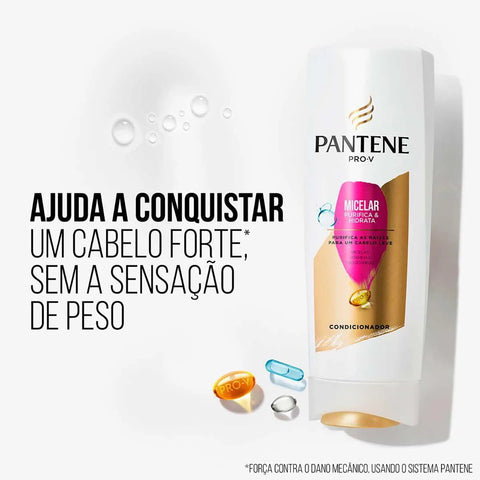 Condicionador Pantene Pro-V Micelar Purifica e Hidrata 175Ml