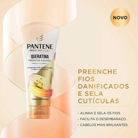 Condicionador Pantene Pro-V Miracles Queratina 250ml