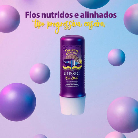 Creme de Tratamento Aussie 3 Minute Miracle Btx Effect 236Ml