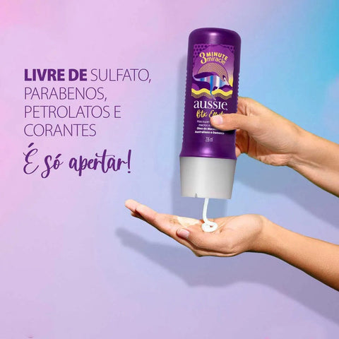 Creme de Tratamento Aussie 3 Minute Miracle Btx Effect 236Ml