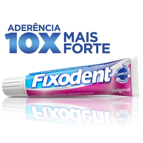 Creme Fixador de Dentaduras Fixodent Original 1 Unidade Com 21G