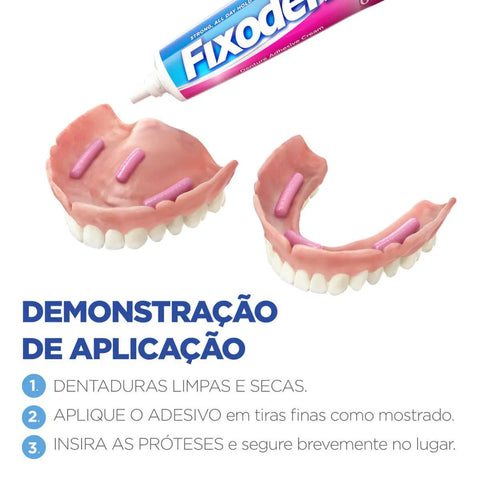 Creme Fixador de Dentaduras Fixodent Original 1 Unidade Com 21G