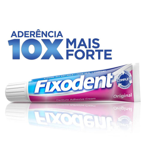 Creme Fixador de Dentaduras Fixodent Original 1 Unidade Com 39G