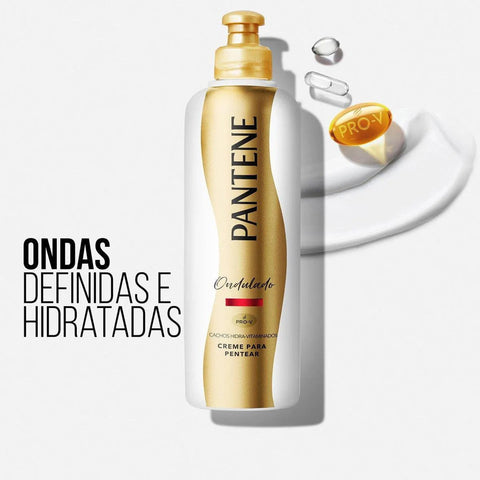 Creme Para Pentear Pantene Ondulado Com 240g