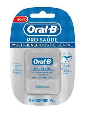 Fio Dental Oral-B Pro-Saúde Menta Refrescante, 1 Unidade Com 25M
