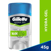 P&G Desodorante Antitranspirante Sitck Gel Gilette Hydra Gel Aloe Masculino 48h Sem Álcool 45g