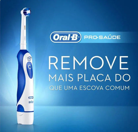 Escova de Dente Elétrica Oral-B Pro-Saúde Power 1 Unidade