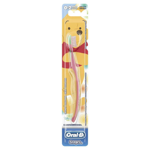 Escova de Dente Infantil Oral-B Stages 1 Bebês de 4-24 Meses Com 1 Unidade
