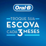 Escova de Dente Oral-B 1-2-3 - Média, Limpeza Brilhante, Sortida Com 1 Unidade