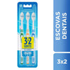 P&G Escova de Dente Oral-B Classic Clean Macia, Sortida, Leve 3 e Pague 2 Unidades
