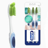 Escova de Dente Oral-B Detox Ultrafino Extra Macia, 3 Unidades