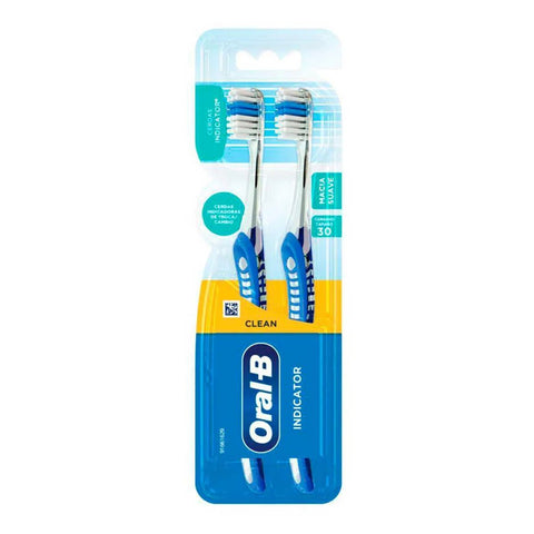 Escova de Dente Oral-B Indicator Plus Nº 35, Macia, Sortida, Leve 2 Unidades Pague 1 Unidade