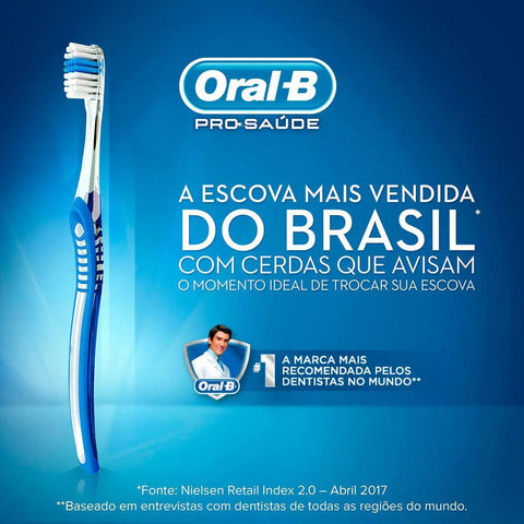 Escova de Dente Oral-B Indicator Plus Nº 40, Macia, Sortida, Leve 2 Unidades Pague 1 Unidade