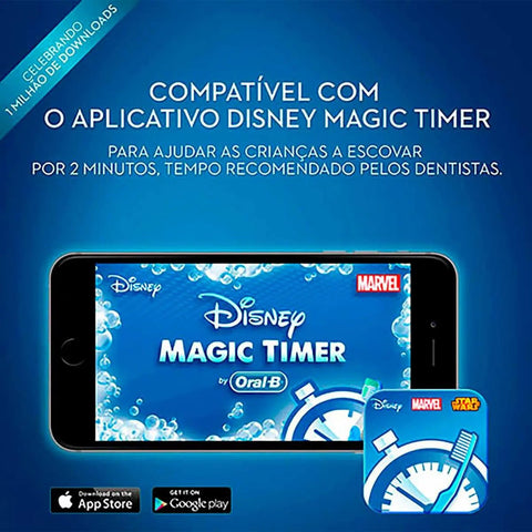 Escova de Dente Oral-B Kids Mickey, Macia, Sortida Com 2 Unidades