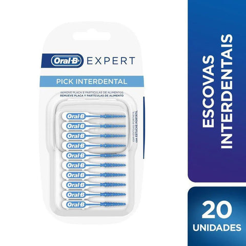 Escova Interdental Oral-B Expert Pick Com 20 Unidades