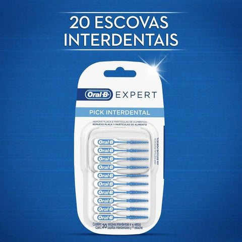 Escova Interdental Oral-B Expert Pick Com 20 Unidades