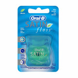Fio Dental Oral-B Satin Tape Menta, 1 Unidade Com 25M