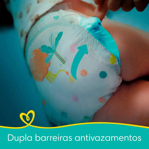 Fralda Pampers Confort Sec Tamanho P - 72 Unidades