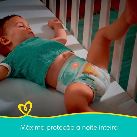 Fralda Pampers Confort Sec Tamanho P - 72 Unidades