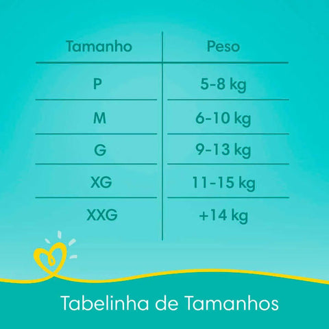 Fralda Pampers Confort Sec Tamanho XG - 18 Unidades