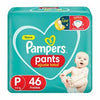P&G Fralda Pampers Pants Ajuste Total Tamanho P - 46 Unidades