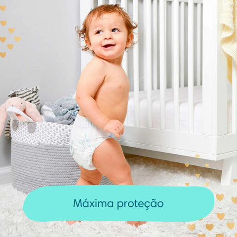 Fralda Pampers Premium Care Hipoalergênico Tamanho XXXG - 52 Unidades