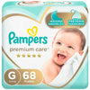 P&G Fralda Pampers Premium Care Tamanho G - 68 Unidades