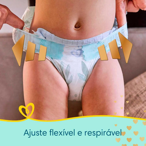 Fralda Pampers Premium Care Tamanho M - 34 Unidades
