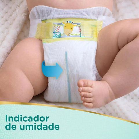 Fralda Pampers Premium Care Tamanho RN+ - 20 Unidades