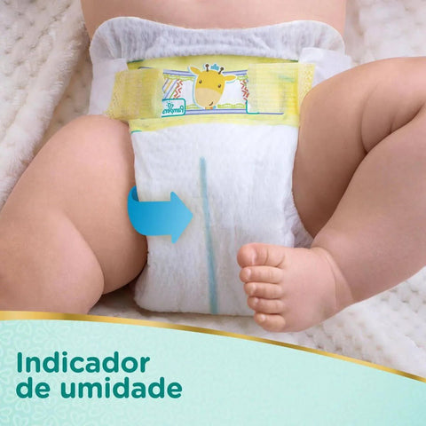 Fralda Pampers Recém Nascido Tamanho RN+ - 36 Unidades