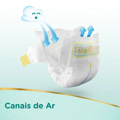 Fralda Pampers Recém Nascido Tamanho RN+ - 36 Unidades