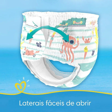 Fralda Pampers Splashers Tamanho G/XG - 10 Unidades