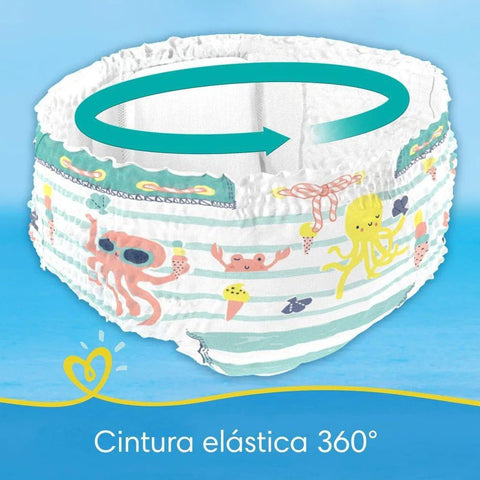 Fralda Pampers Splashers Tamanho G/XG - 10 Unidades
