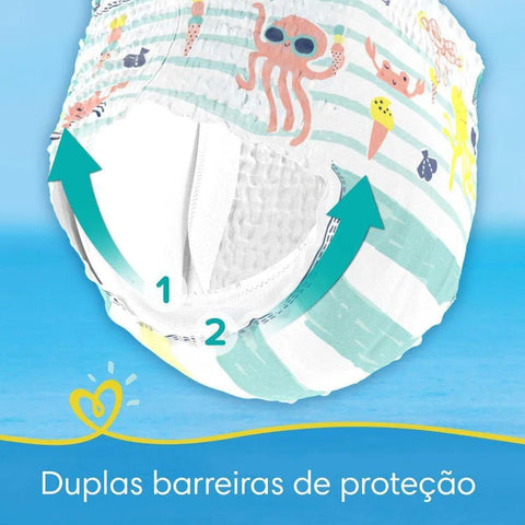 Fralda Pampers Splashers Tamanho M/G - 11 Unidades