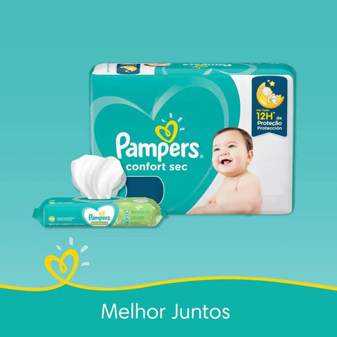 Fralda Pampers Supersec Tamanho M - 44 Unidades