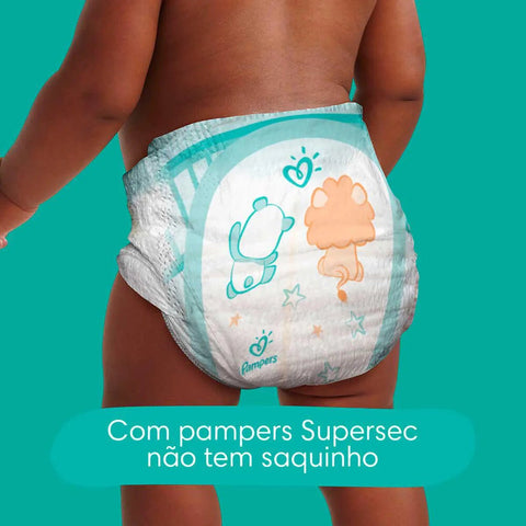 Fralda Pampers Supersec Tamanho XG - 40 Unidades