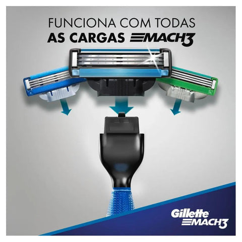 Gillette Mach3 Acqua Grip - 1 Unidade