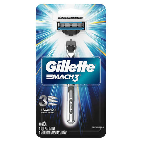 Gillette Mach3 Tradicional - 1 + 1 Unidade