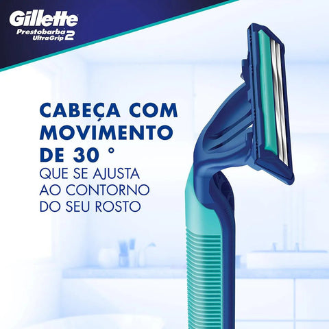 Gillette Prestobarba 2 Ultragrip - 2 Unidades