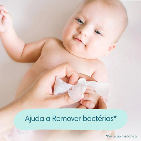 Kit Lenço Umedecido Pampers Higiene Completa 48 Unidades 4 Pacotes