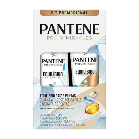 Kit Pantene Equilíbrio Shampoo 300mL+ Condicionador 150ml
