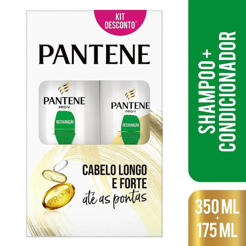 Kit Pantene Pro-V Restauração Shampoo Com 350Ml + Condicionador Com 175Ml