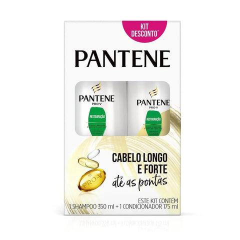 Kit Pantene Pro-V Restauração Shampoo Com 350Ml + Condicionador Com 175Ml