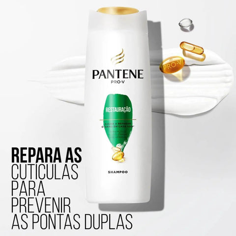 Kit Pantene Pro-V Restauração Shampoo Com 350Ml + Condicionador Com 175Ml