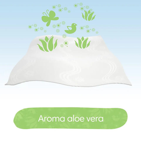 Lenço Umedecido Pampers Aloe Vera 48 Unidades