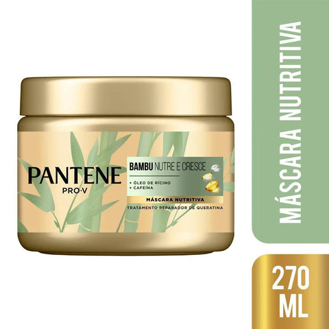 Máscara de Tratamento Pantene Pro-V Bambu Nutre e Cresce 270Ml