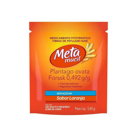 Metamucil 0,562g/g - 10 Unidades - Pó para Solução